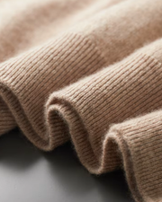 CASHMERE MOCK NECK ESSENTIAL TEE