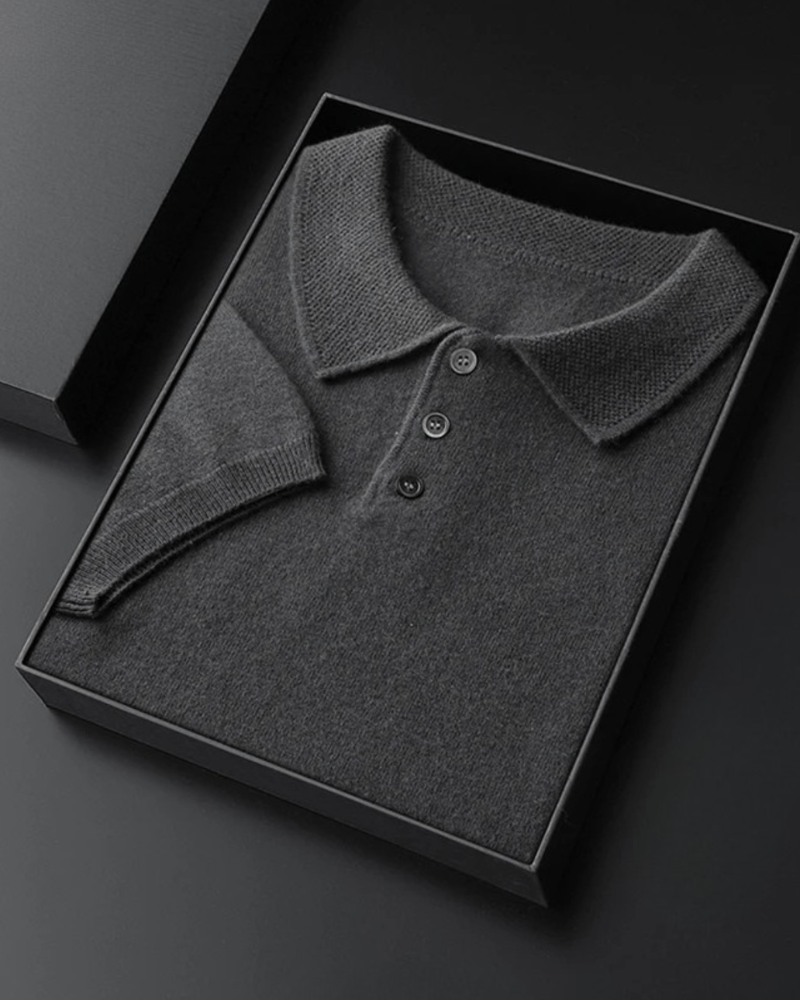 FINE CASHMERE CLASSIC POLO