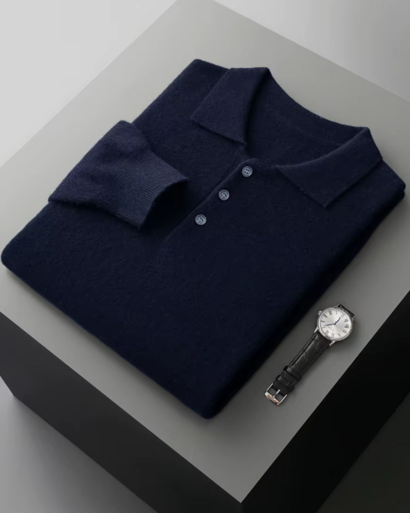 MERINO CLASSIC POLO KNIT