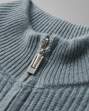 CASHMERE RIBBED CLASSIC CARDIGAN