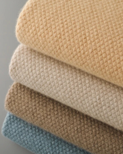 CASHMERE TWO-TONE CLASSIC POLO
