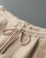 CASHMERE PLEATED CLASSIC TROUSERS