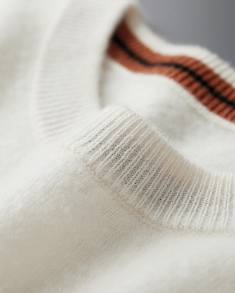 CASHMERE FINE KNIT CREWNECK