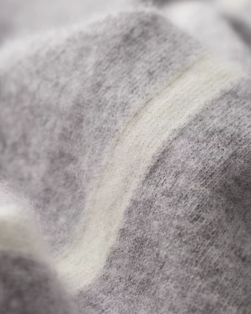 CASHMERE STRIPED SIGNATURE SET