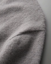 CASHMERE MOCK NECK ESSENTIAL TEE