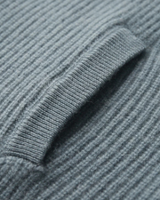 CASHMERE RIBBED CLASSIC CARDIGAN