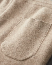 CASHMERE PLEATED CLASSIC TROUSERS