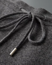 MERINO WIDE STRIPED LEISURE TROUSERS