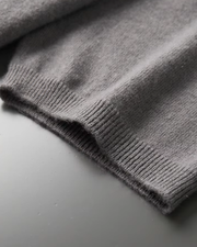CASHMERE MOCK NECK ESSENTIAL TEE