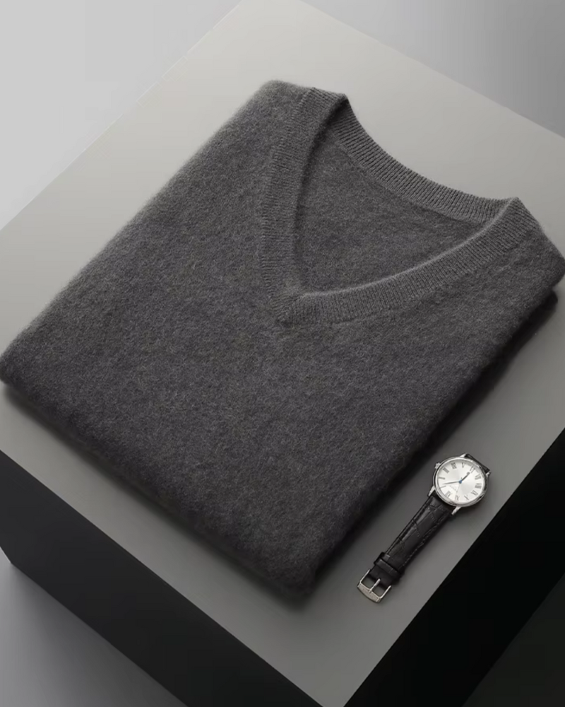 MERINO V-NECK CLASSIC VEST