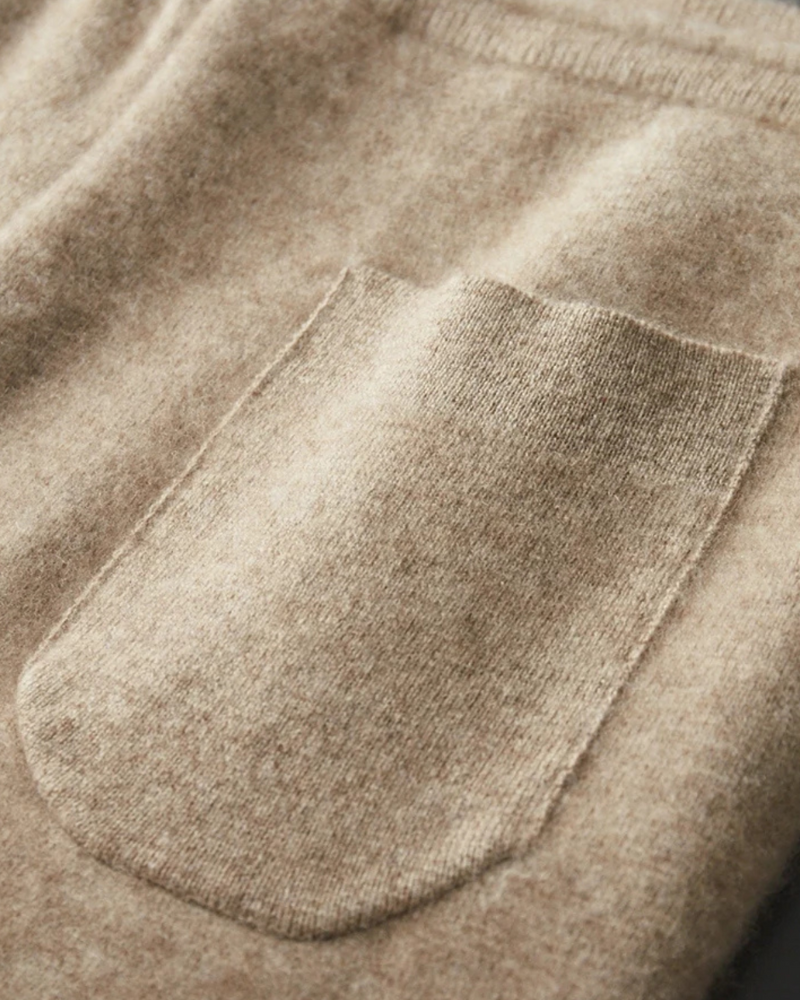 EXTRA FINE CASHMERE ZIP RELAXED SET