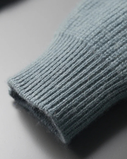 CASHMERE RIBBED CLASSIC CARDIGAN