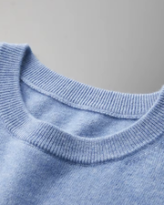CASHMERE CLASSIC CREW T-SHIRT