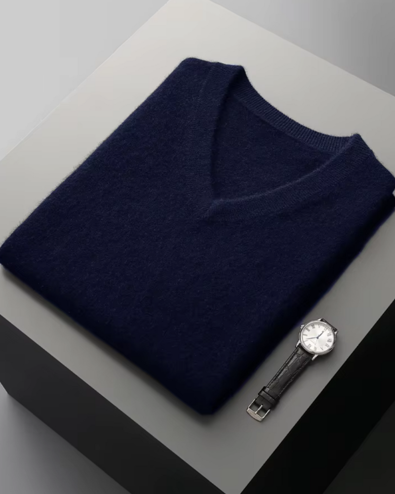 MERINO V-NECK CLASSIC VEST