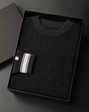 CASHMERE STRIPED SIGNATURE SET