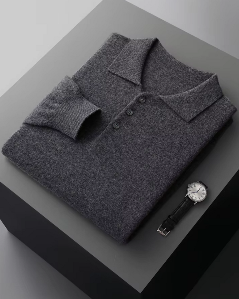 MERINO CLASSIC POLO KNIT