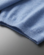 CASHMERE MOCK NECK ESSENTIAL TEE