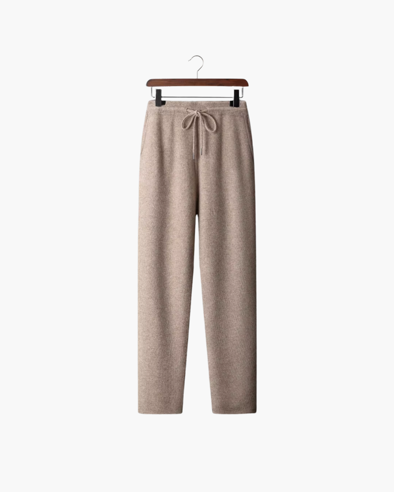 MERINO LEISURE STRAIGHT TROUSERS