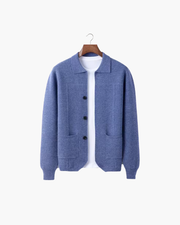 MERINO BUTTON OVERSHIRT