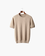CASHMERE CLASSIC CREW T-SHIRT
