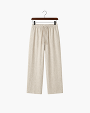 CATANIA LINEN TROUSERS - BEIGE