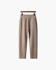 CASHMERE STRAIGHT CLASSIC TROUSERS