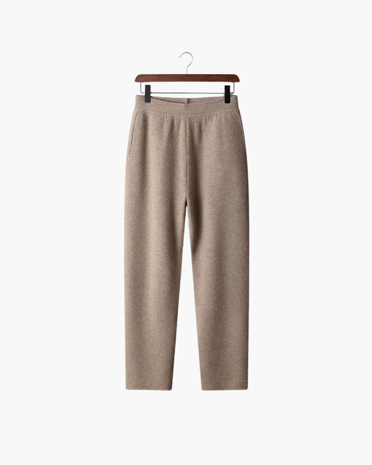CASHMERE STRAIGHT CLASSIC TROUSERS