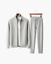 EXTRA FINE CASHMERE ZIP RELAXED SET