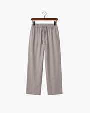 CATANIA LINEN TROUSERS - GREY
