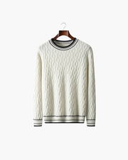 MERINO JACQUARD CLASSIC CREWNECK