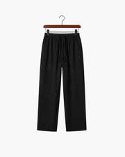 CATANIA LINEN TROUSERS - BLACK