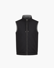 VALERE REVERSIBLE VEST - BLACK