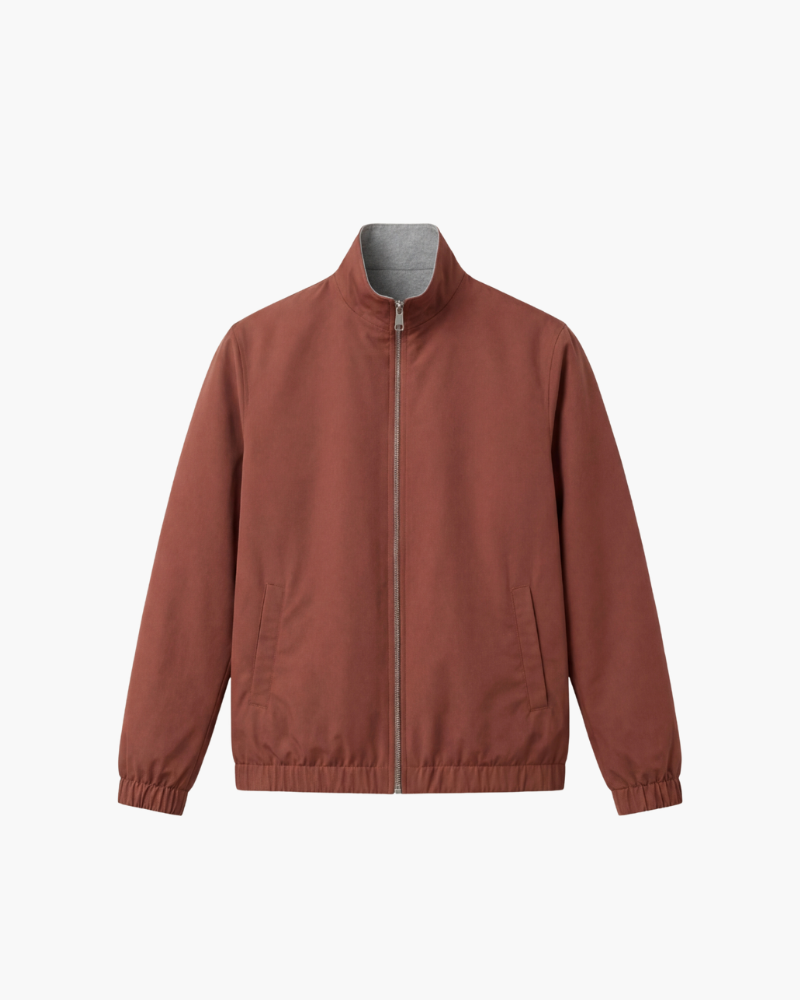 VALERE REVERSO JACKET - TERRACOTTA