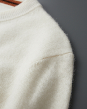 CASHMERE FINE KNIT CREWNECK