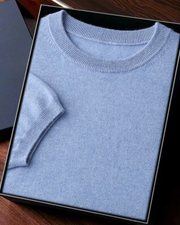CASHMERE CLASSIC CREW T-SHIRT