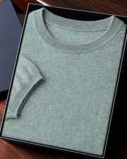 CASHMERE CLASSIC CREW T-SHIRT
