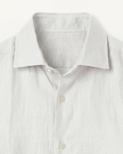 CAPRI LINEN SHIRT - WHITE