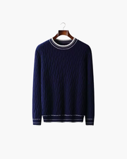 MERINO JACQUARD CLASSIC CREWNECK