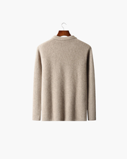 CASHMERE ZIP CARDIGAN