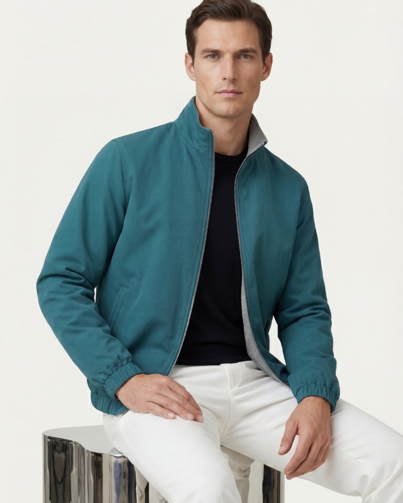 VALERE REVERSO JACKET - TEAL