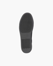 ESSENTIAL LEATHER SNEAKER – BLACK