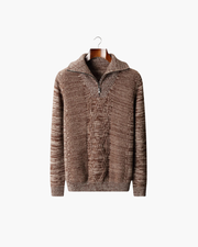 MERINO HALF ZIP KNIT
