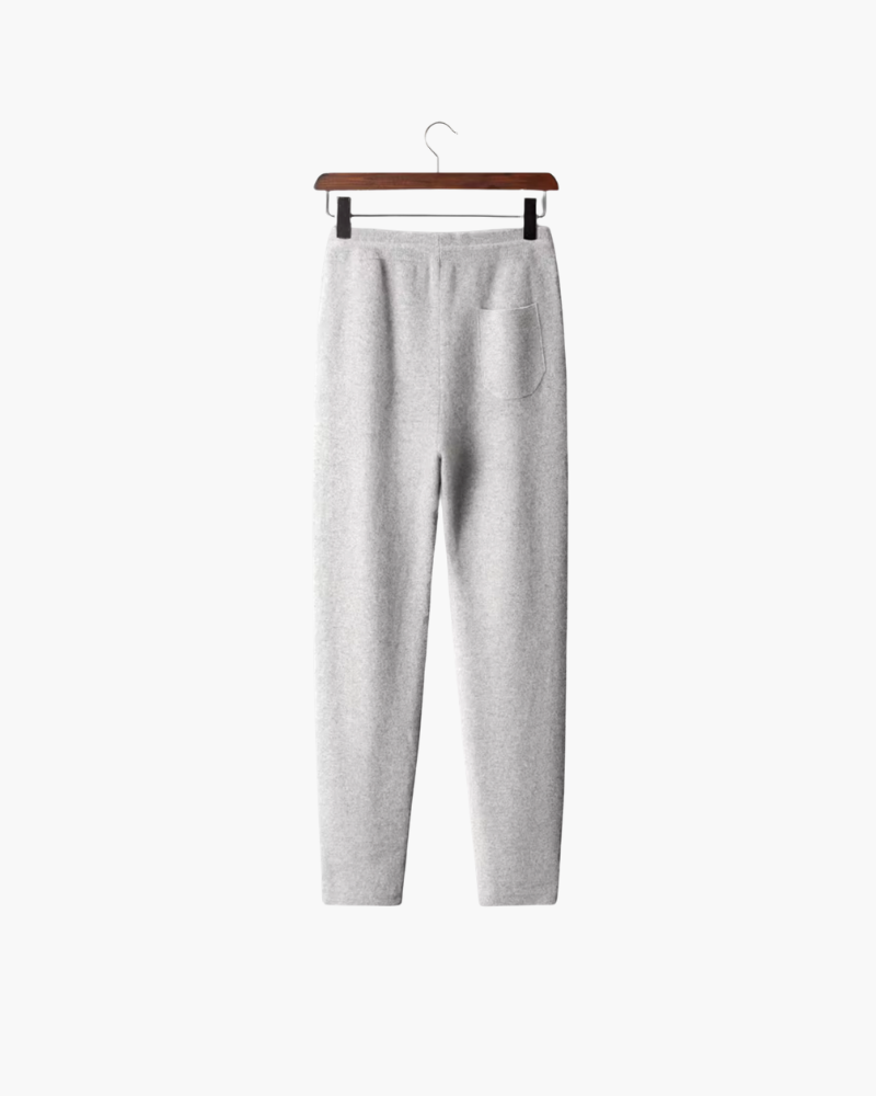 CASHMERE PLEATED CLASSIC TROUSERS