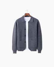 MERINO BUTTON OVERSHIRT