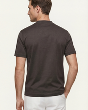 MERCERIZED COTTON TEE - GREY