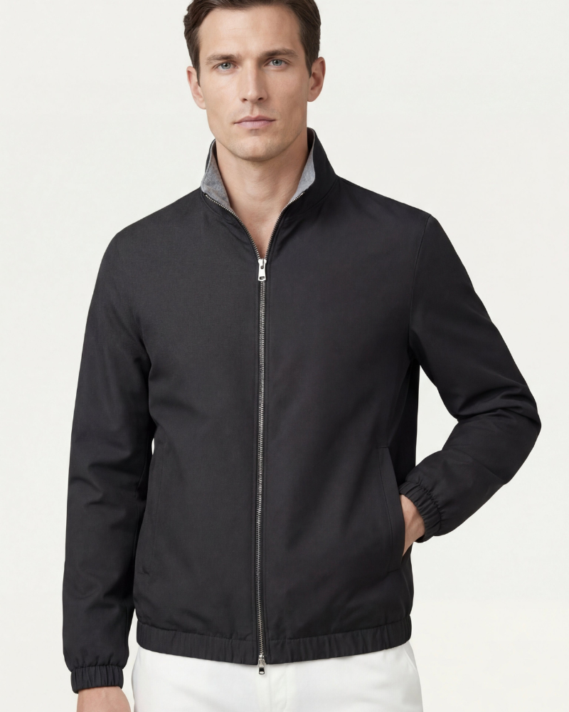VALERE REVERSO JACKET - BLACK