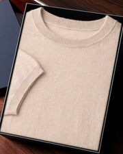 CASHMERE CLASSIC CREW T-SHIRT