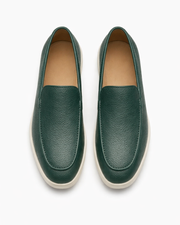 ALVERO LEATHER LOAFER - GREEN