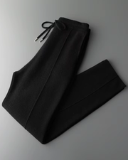 CASHMERE LEISURE STRAIGHT PANTS