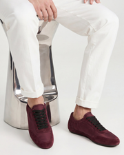 AVERNA CITY SNEAKER - BURGUNDY